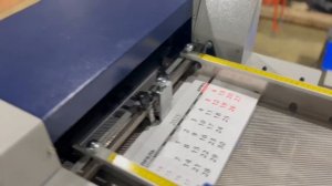 Биговщик-перфоратор автоматический для календарей Boway 384