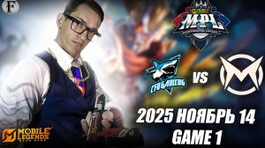 ИКСИЯ CFU Gaming vs Team Max PLAY-OFF - MPL S9 KH Mobile Legends