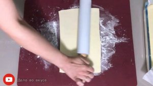 Вкуснейший мясной пирог из слоёного теста! Рецепт.