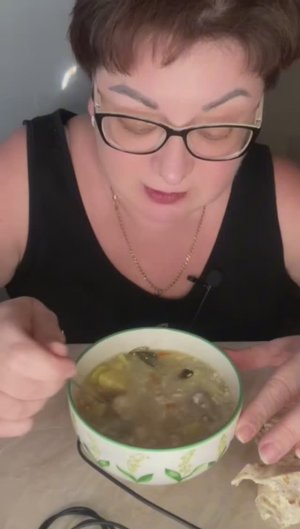 А в грибной суп положите это и будет вкусненько👍/А у меня рыбный супчик,перекус перед обедом