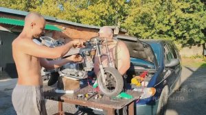 Самодельный мини мотоцикл на базе мини-мото. Часть 3. Первый запуск.