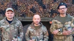 Доставили в расположение бригады одну из самых необходимых вещей на передовой - аптечки.