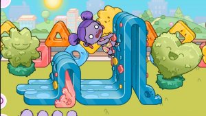 ИГРА Avatar World! АВАТАР ВОРЛД! КУРОМИ НА ДЕТСКОЙ ПЛОЩАДКЕ! ДЕТИ! ОБРАЗ КУРОМИ!