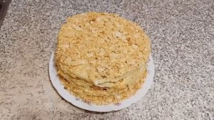 Торт Наполеон. Старый простой рецепт, проверенный годами.