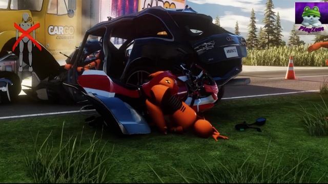 Дикие мотоциклы на больших скоростях в BeamNG drive смотреть онлайн