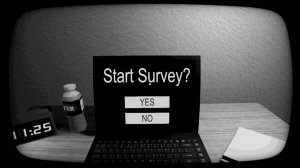 Играю в хоррор Start Survey немножко испугался.