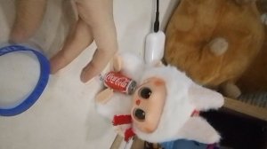 Распаковка Лабубу  с кока колой чек