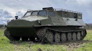 Гусеничный Транспортёр - Тягач ГТ-Т (изделие 21) Вездеход Амфибия