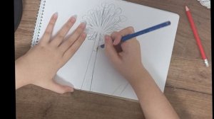 рисую борщевик