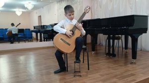 Кемерово, ЦДШИ, Ланский Николай - Н. Паганини " Испанский вальс"