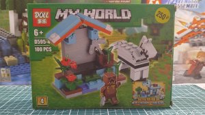 Лошадиная ферма 4 - Манеж/ Китайский Лего Майнкрафт