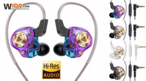 🎧 Проводные спортивные наушники QKZ ENZO — профессиональный звук Hi-Res! 🎵