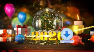 Новогоднее волшебство - заставка, футаж, интро 2026