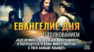 «И от всякого, кому дано много, много и потребуется, и кому много вверено, с того больше взыщут»
