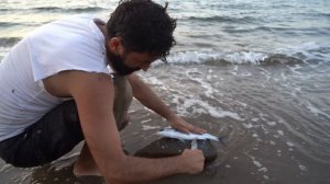 ХАКАН._ Рыбная ловля и кулинария. Бушкарфт на берегу моря.