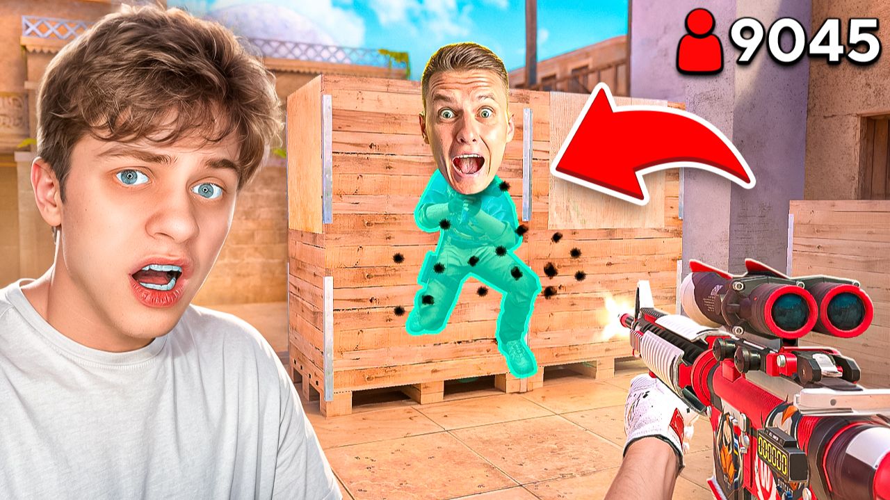 Я Притворился ЧИТЕРОМ в Дуэли против ХОЛДИКА… (STANDOFF 2) смотреть онлайн