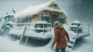 Живу 5 дней в палатке дом в лесу при -15. Кемпинг зимой при -15. Бушкрафт