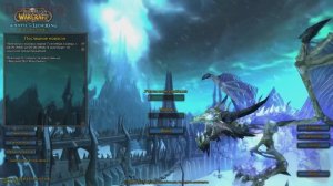 World of Warcraft: Wrath of the Lich King Classic - Login Screen (Окно авторизации)