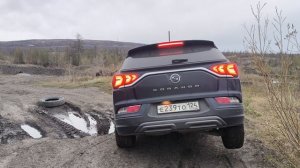SsangYong Korando С300 на диагоналка.