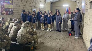 Благодарность от военных Ансамблю "Юные Патриоты" за проведенный концерт