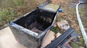 Огнеборцы ликвидировали пожар в поселке Мухинка