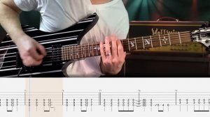 Avenged Sevenfold - Hail to the King Cover (Табулатура) Guitar Tutorial TABS