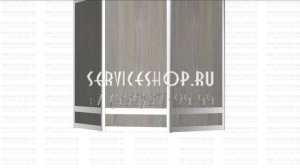 Рабочий прилавок шестигранный из алюминиевого профиля