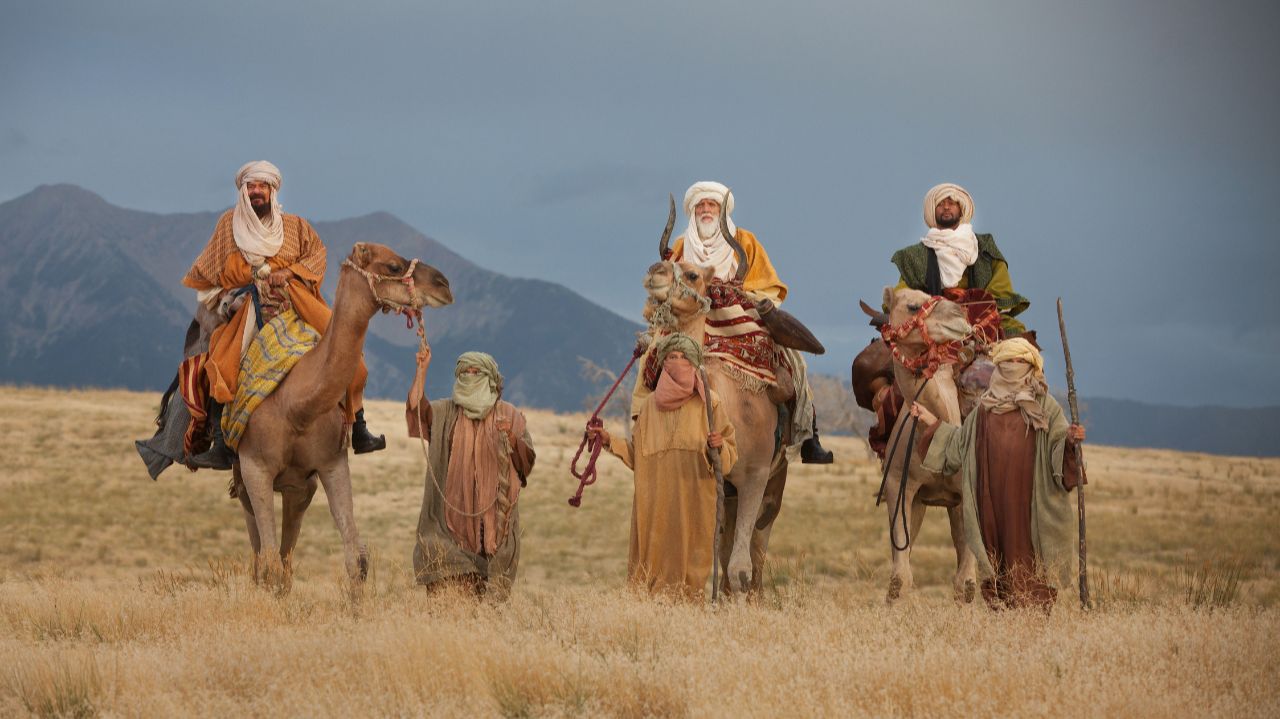 Волхвы пришли к Иисусу / Поклонение волхвов / Бегство в Египет Святого Семейства смотреть онлайн