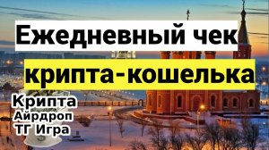 Ежедневный чек крипта-кошелька
