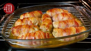 Потрясающее Горячее Блюдо на Праздничный Стол! Мясные Рулетики с Грибами