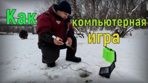 Рыбалка с камерой на речушке.