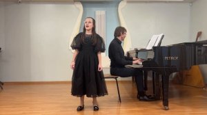 «Серенада»  слова А. Фета, музыка Н. Шишовой