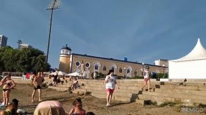 СНОВА МЫ НА МОРЕ  .