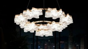 Кольцевые люстры и светильники DARREN RING