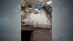 Подпольное производство водки выявила полиция в Орле и изъяла 1,1 тонны спиртосодержащей продукции