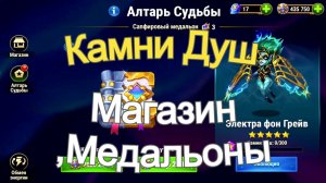 Хроники Хаоса Карнавал Теней Алтарь Судьбы Камни Электры, Медальоны, Энергия, Облик Электры