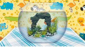 Золотые рыбки.