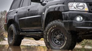 Силовые пороги РИФ на Nissan Patrol Y61: обзор и установка