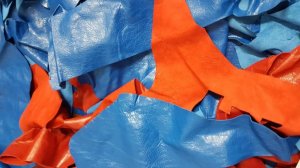 Коробка № АЕ316 Обрезки кожи, наппа МРС