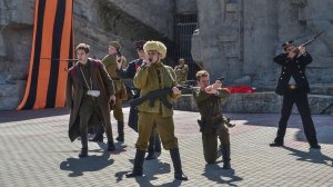 АДЖИМУШКАЙ  г.Керчь  Постановка "ОФИЦЕРЫ ПОДЗЕМНОГО ГАРНИЗОНА", сценарист, режиссёр Елена Полюшкина