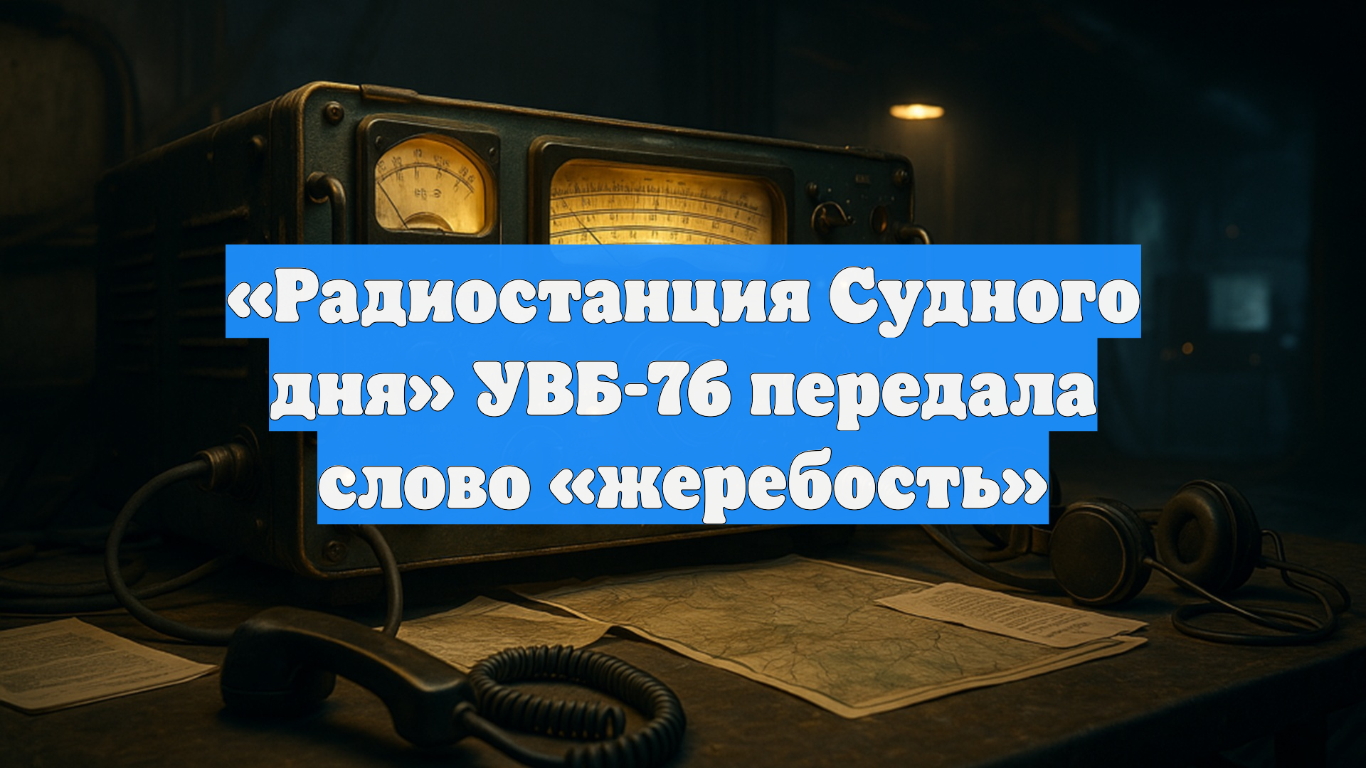«Радиостанция Судного дня» УВБ-76 передала слово «жеребость» смотреть онлайн