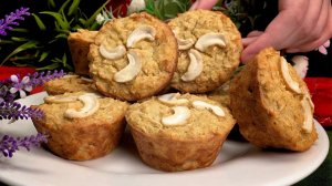 Похудение без жертв! Вкусные овсяно-яблочные маффины без сахара.