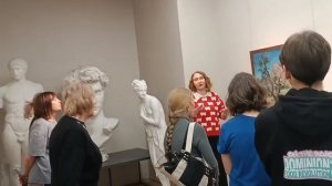 Вчерашняя наша экскурсия на выставку художников-авангардистов.