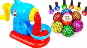 Мультики для детей. Мячики и лаки против мясорубки. Смотреть Мультики залипалки для малышей