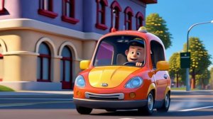 Детская песенка Громкие машинки мультик