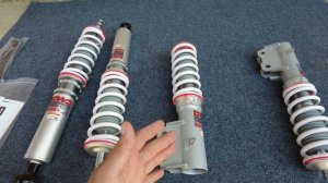 Винтовая подвеска (койловеры) DWD Street с регулировкой высоты и жесткости для VW Golf MK2 MK3