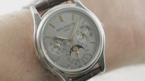 Обзор роскошных часов Patek Philippe Perpetual Calendar Advanced Research (5550P-001)