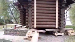 Передвижение  на новое место Часовни. Часть 2