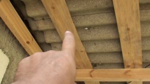 Новый навес над входом в дом