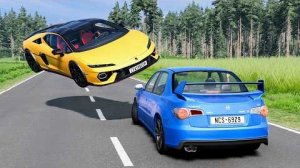 ДТП на высокой скорости — BeamNG Drive | CrashBoomPunk